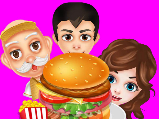 Buger Cooking Food Shop online 3D game