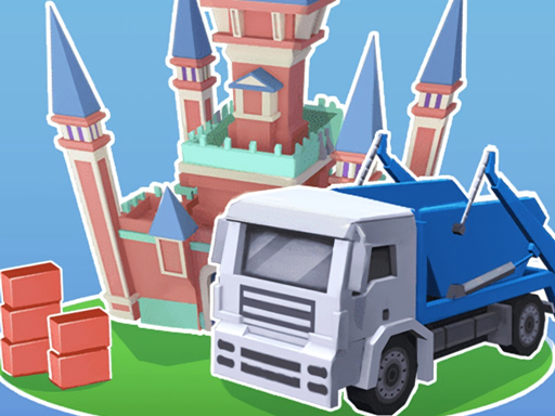 Build Castle 3D online Puzzle game