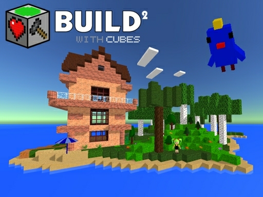Build with Cubes 2 online Girls game