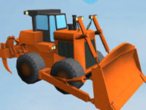 Bulldozer Crash Race - Mad 3D Racing Game online game