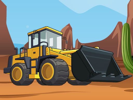 Bulldozer Jigsaw online Puzzle game