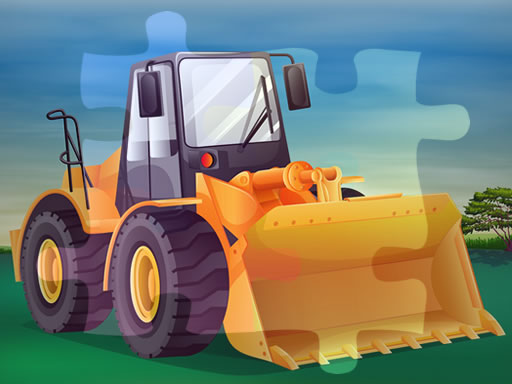 Bulldozers Jigsaw Game online Puzzle game
