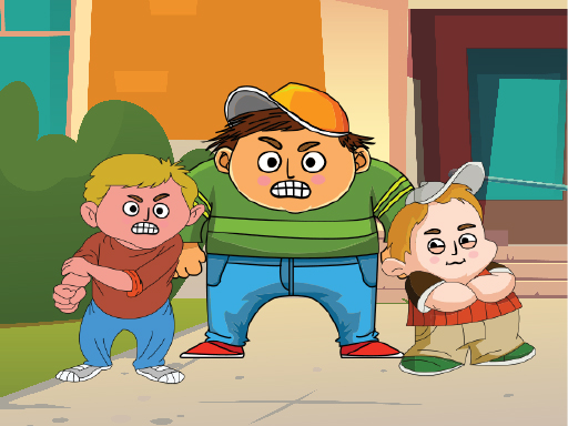 Bully kids clicker online Action game