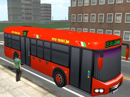 Bus Driving 3D - Simulation online Racing game