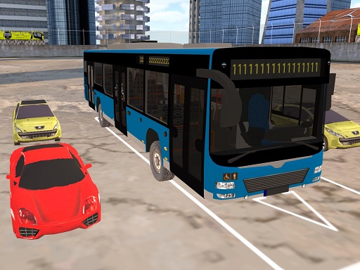 Bus Parking Cityscape Depot online Action game