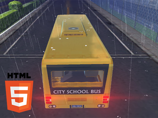 Bus School Driving 2023 online game