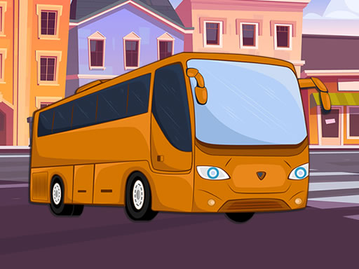 Buses Differences online Puzzle game