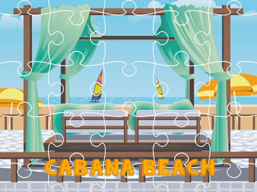 Cabana Beach Jigsaw online game