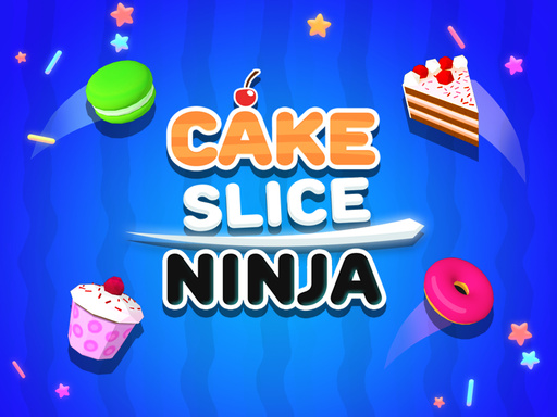 Cake Slice Ninja online Hypercasual game