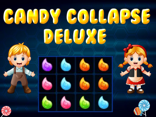 Candy Collapse Deluxe online Puzzle game