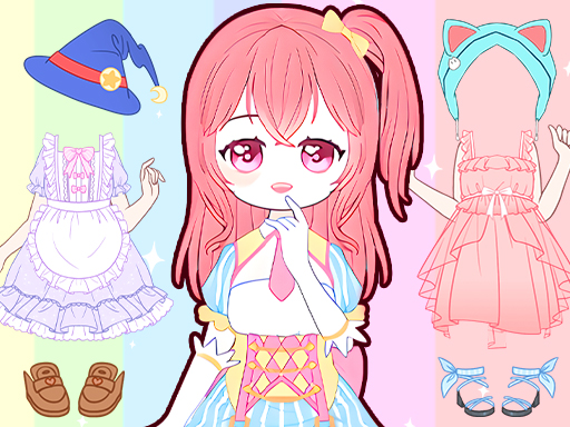 Candy Doll Dress Up online Girls game
