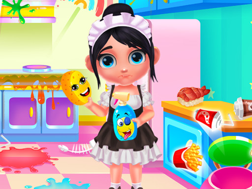 Candy House Cleaning online game