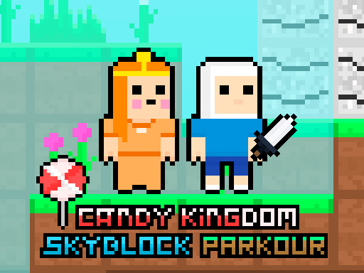 Candy Kingdom Skyblock Parkour online Adventure game