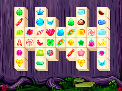 Candy Mahjong online Puzzle game