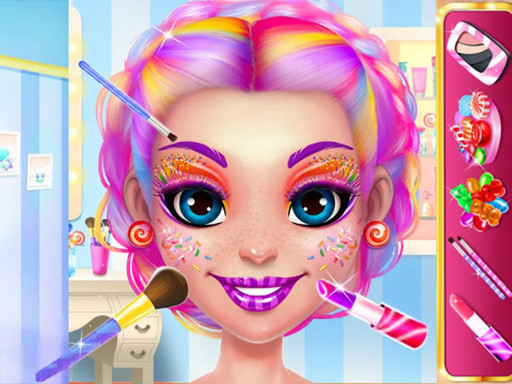 Candy Makeup Fashion Girl online game