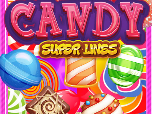 Candy Super Lines online Puzzle game