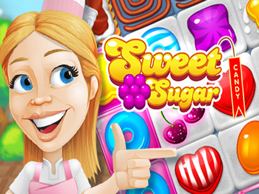 Candy Sweet Sugar - Match 3 online Puzzle game