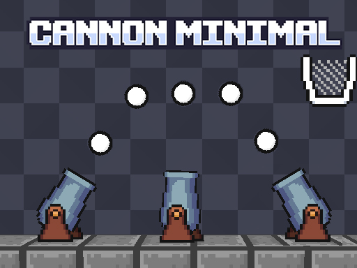 Cannon Minimal online Puzzle game