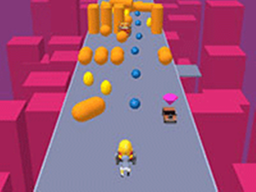 Cannon Surfer - Obstacle Shooting Game online Adventure game