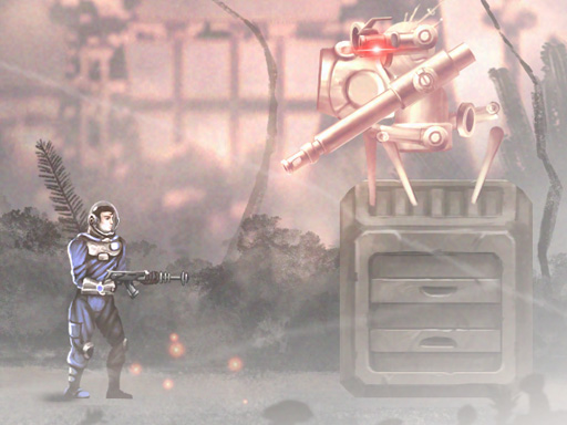 Captain Photon and the planet of chaos online Shooting game