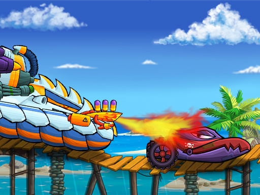 Car Eats Car: Sea Adventure online Racing game