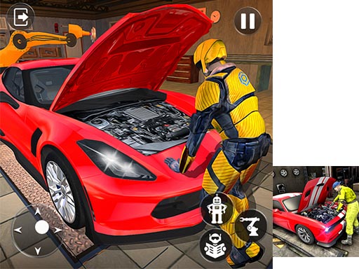 Car Mechanic Auto Workshop Repair Garage online Puzzle game
