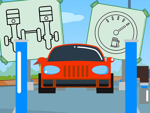 Car Parts Coloring Book online Puzzle game