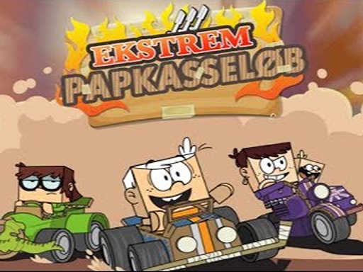 Cardboard Racing Time online Sports game