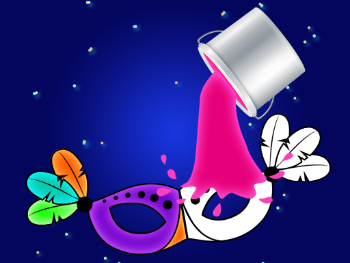 Carnival Party: Mask Coloring online game