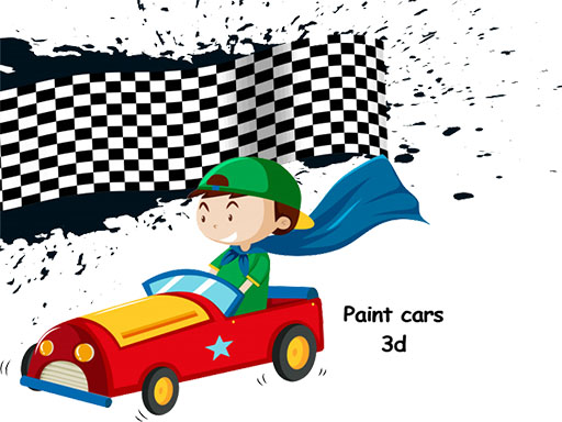 Cars 3D Color by Number online game