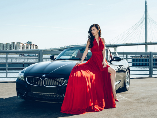 Cars and Girls Puzzle online game
