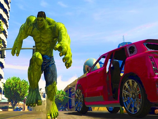 Cars Vs Hulk 2022 3D online Adventure game