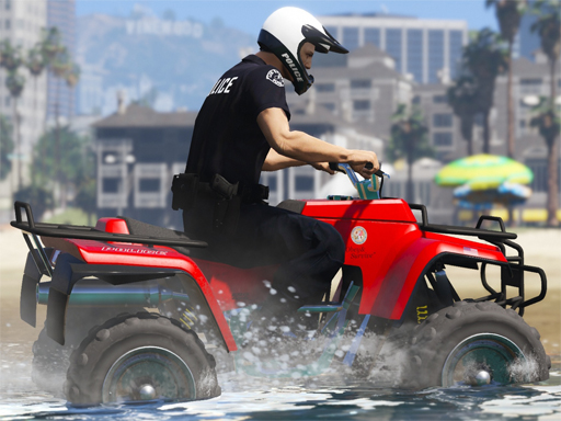 Cartoon ATV Slide online game