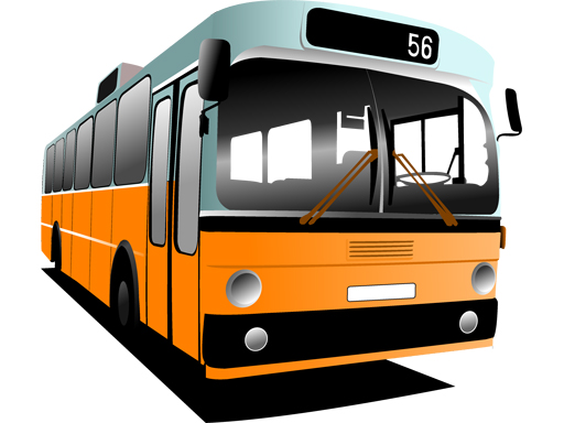 Cartoon Bus Puzzle online Puzzle game