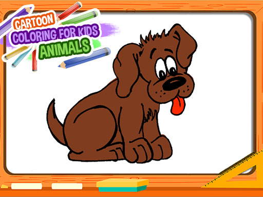 Cartoon Coloring Book for Kids - Animals online game