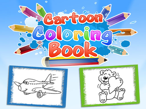 Cartoon Coloring Book Game online game