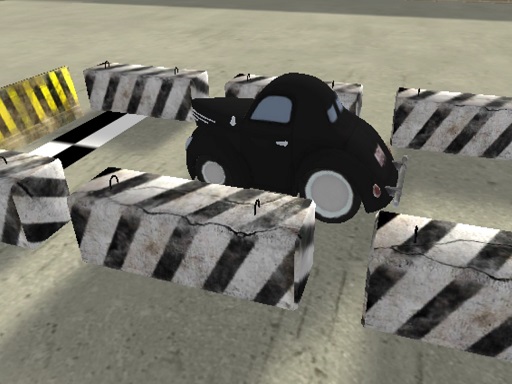 Cartoon Retro Car Parking 2019 online game