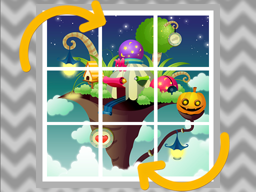 Cartoon Rotate online Puzzle game