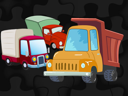 Cartoon Truck Jigsaw online game