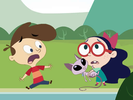 Cat And Kids Differences online Puzzle game