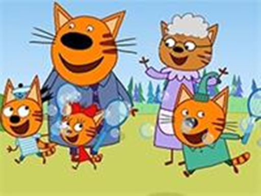 Cat Family Educational Games - Game For Kids online game
