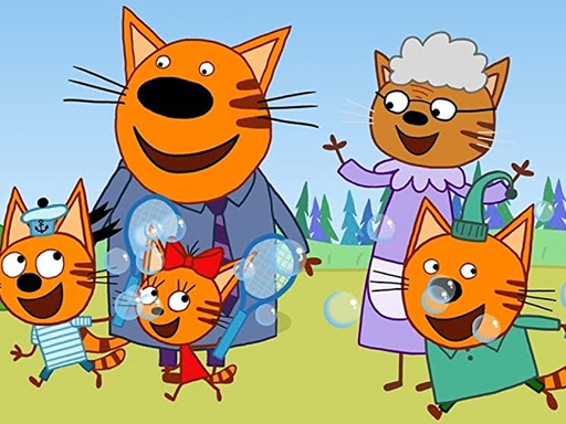 Cat Family Educational Games online game
