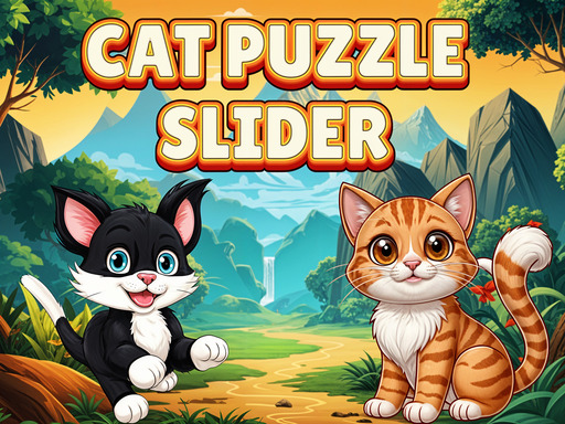 Cat Puzzle Slider online game