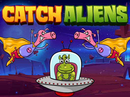 Catch Aliens online Puzzle game