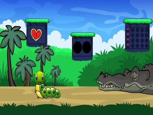 Caterpillar Escape 2 online game