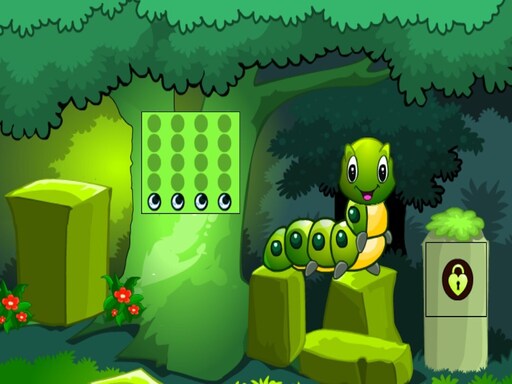 Caterpillar Forest Escape online game