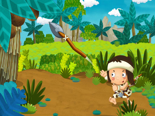 Caveman adventure online game