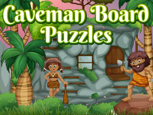 Caveman Board Puzzles online Puzzle game