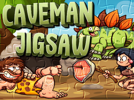 Caveman Jigsaw online game