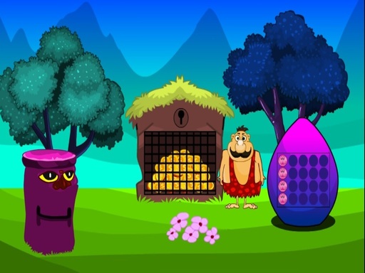 Caveman Treasure Escape online game